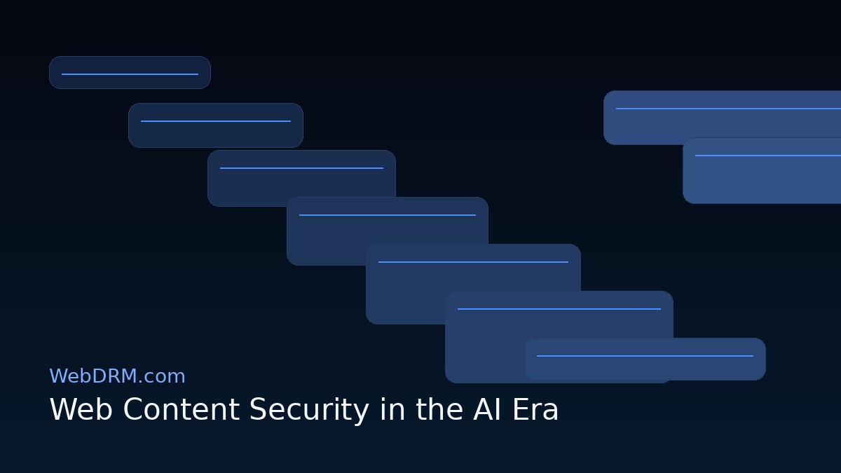 Web Content Security in the AI Era
