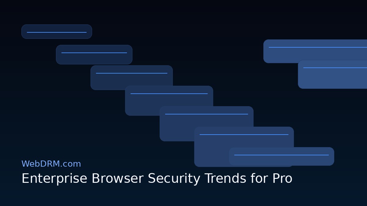 Enterprise Browser Security Trends for Protected Content