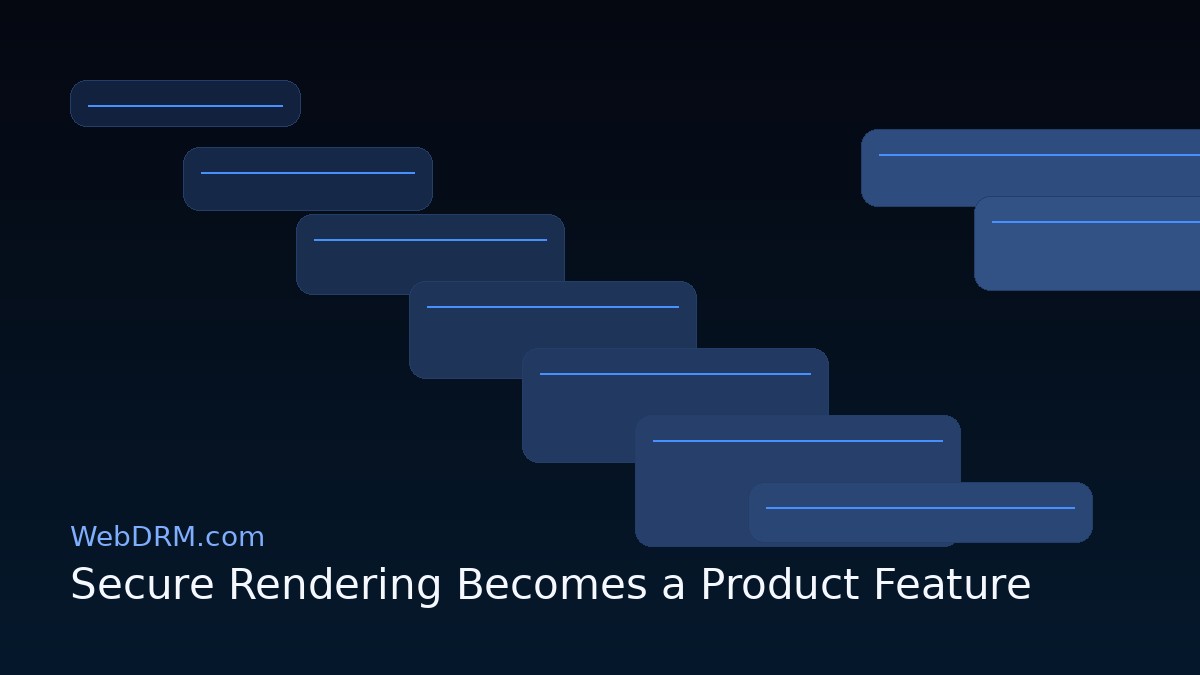 Secure Rendering Becomes a Product Feature